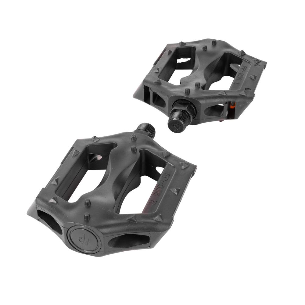 Pedales para Bicicleta Feimin 9/16 Mtb Plástico Fp-836 color Negro