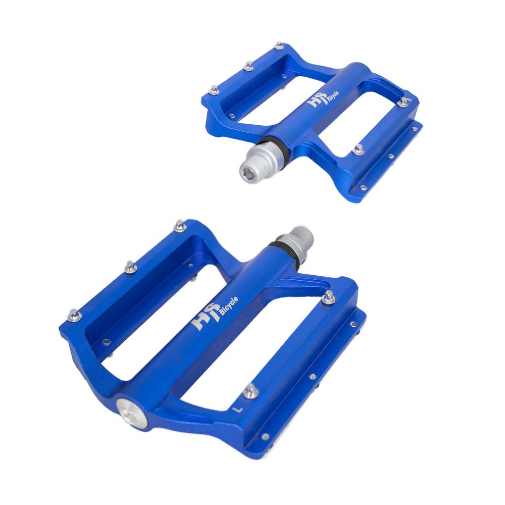 Pedales para Bicicleta HS 1/2 Aluminio ALNC-830A Azules