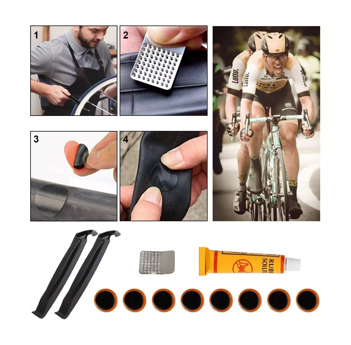 Foto 4 pulgar | Kit de Herramientas Belug para Bicicleta