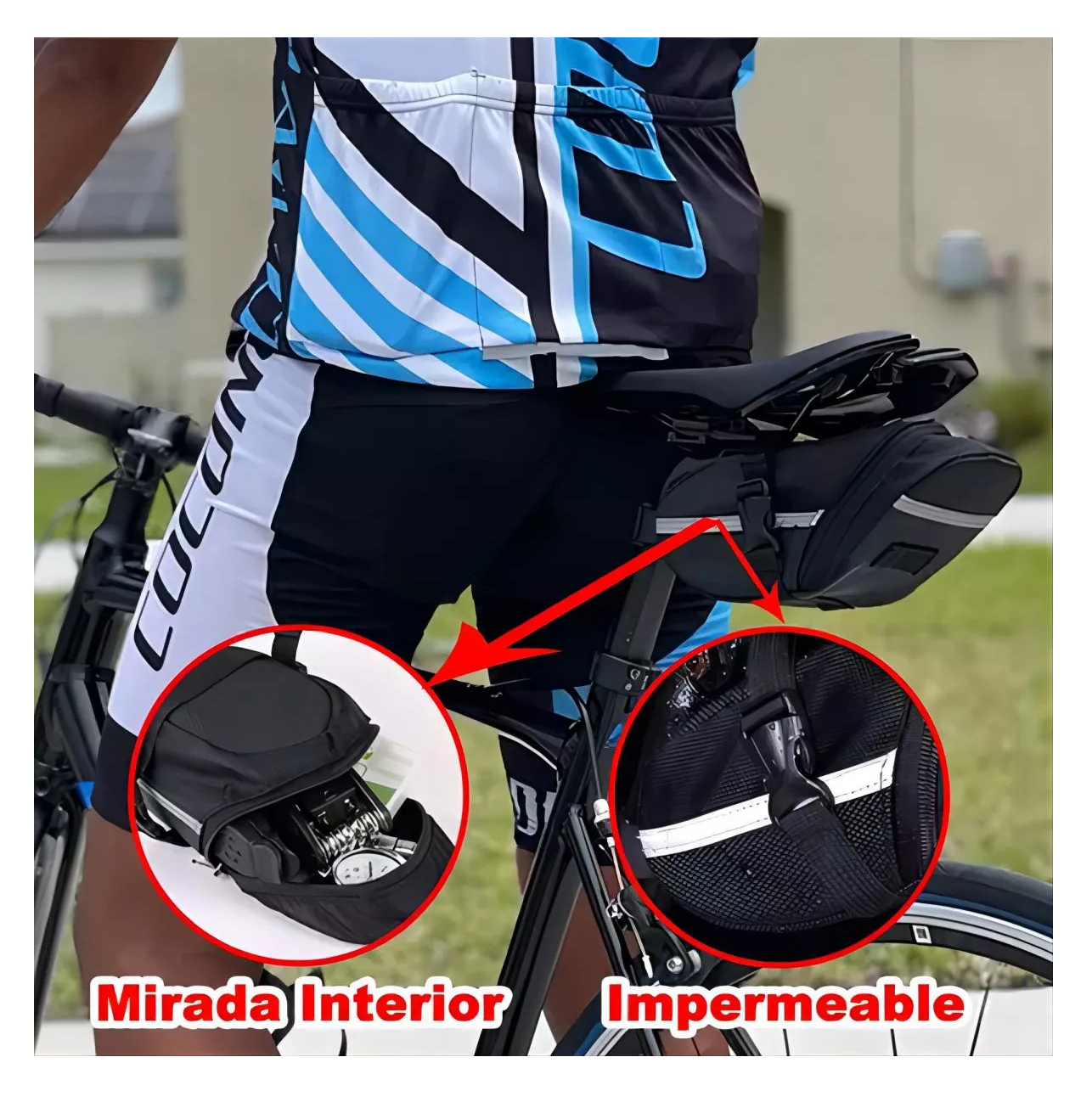 Foto 6 pulgar | Kit de Herramientas para Reparar Bicicleta Con Bolsa 16 En 1