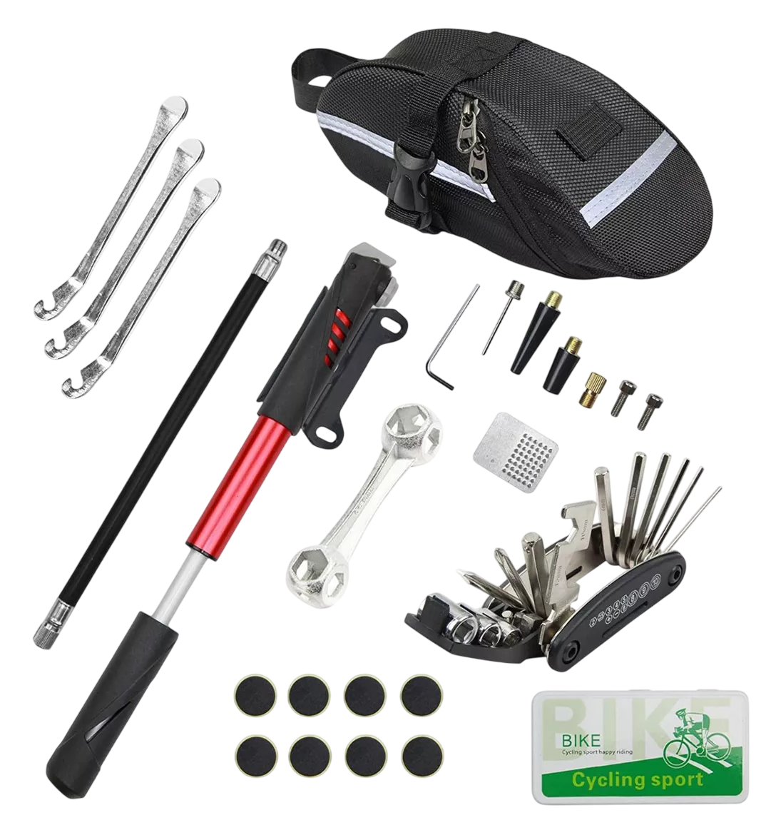 Foto 2 pulgar | Kit de Herramientas para Reparar Bicicleta con Bolsa