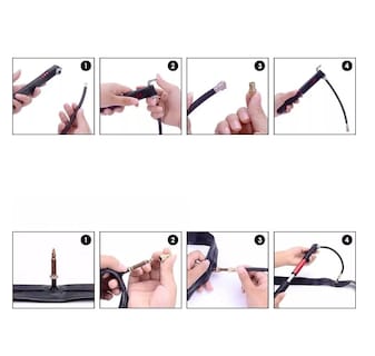 Foto 2 | Kit de Herramientas para Reparar Bicicleta con Bolsa