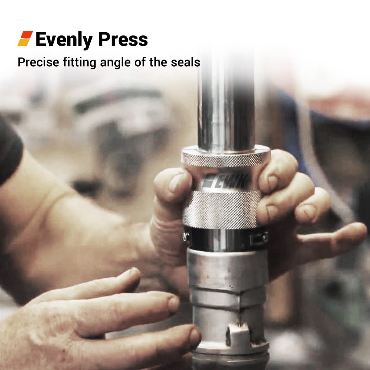 Foto 4 | Herramienta De Sellado De Horquilla Para Motocicleta Ewk, Ajustable De 35 A 50 Mm - Venta Internacional.