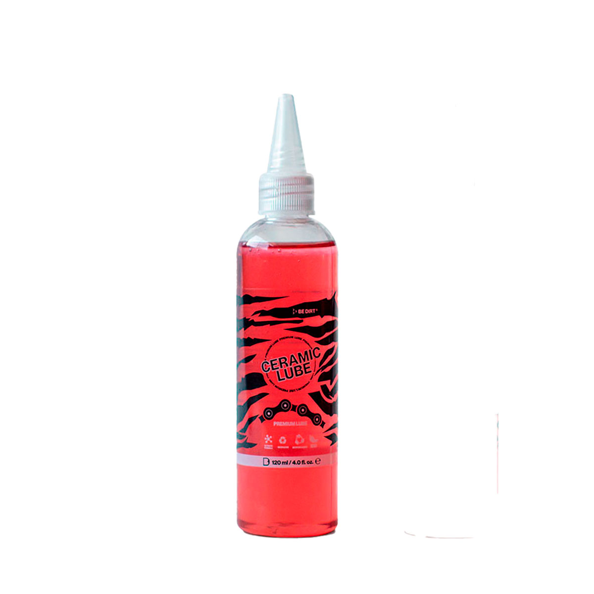 Aceite Lubricante Be Dirt para Bicicletas Cadena Húmeda Dirt Lube Ceramic 120 ML