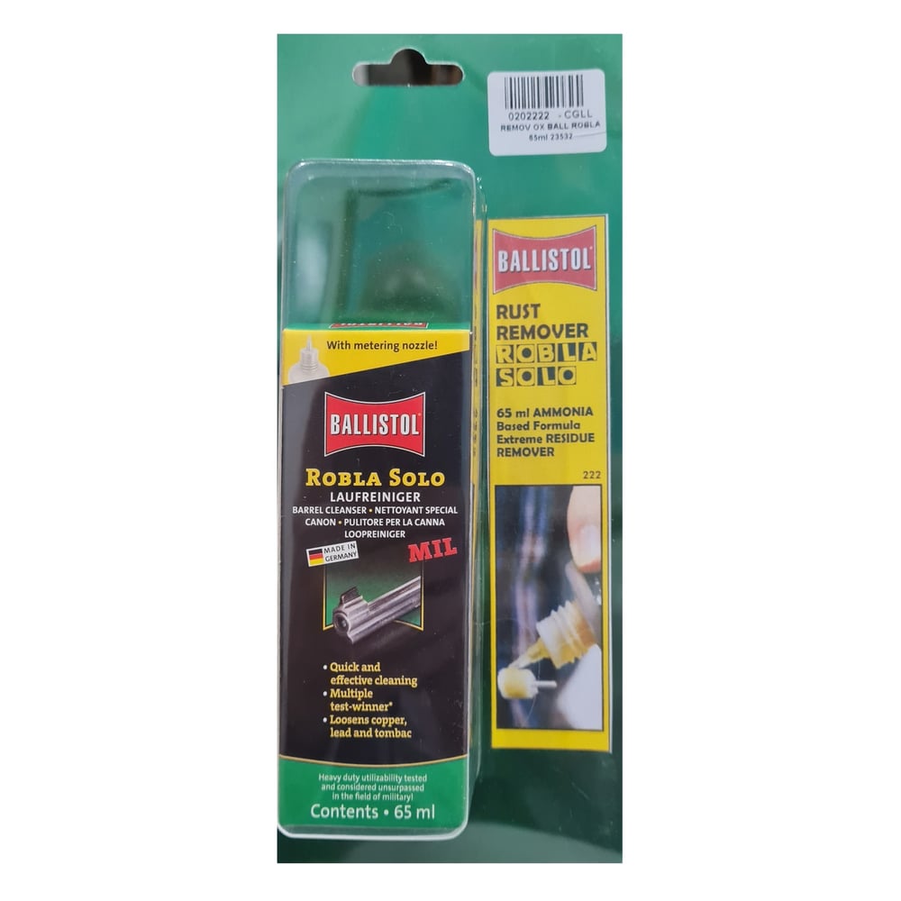 Foto 7 | Eliminador De Óxido Y Escamas Ballistol Robla Solo Mil 65 Ml - Venta Internacional.