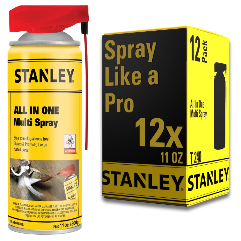 Aerosol Inhibidor De Corrosión Stanley, Eliminador De Óxido, 325 Ml, Paquete De 12 - Venta Internacional.