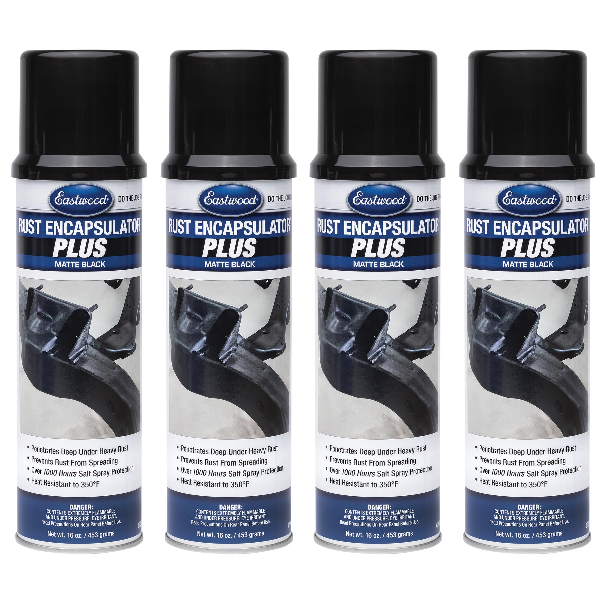 Encapsulador De Óxido Eastwood, Negro Mate, 473 Ml, Paquete De 4 - Venta Internacional.