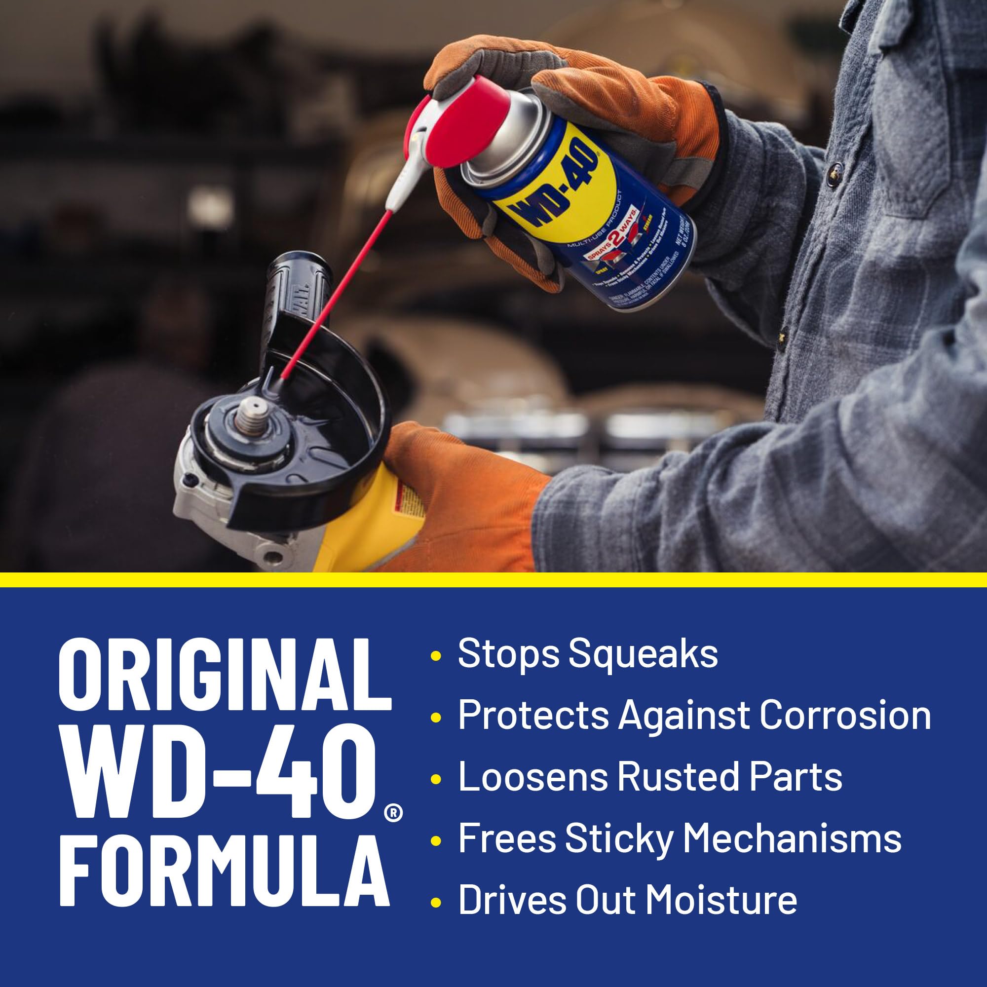Foto 5 pulgar | Producto Multiuso Wd-40, Fórmula Original, 355 Ml, Con Pajita Inteligente - Venta Internacional.