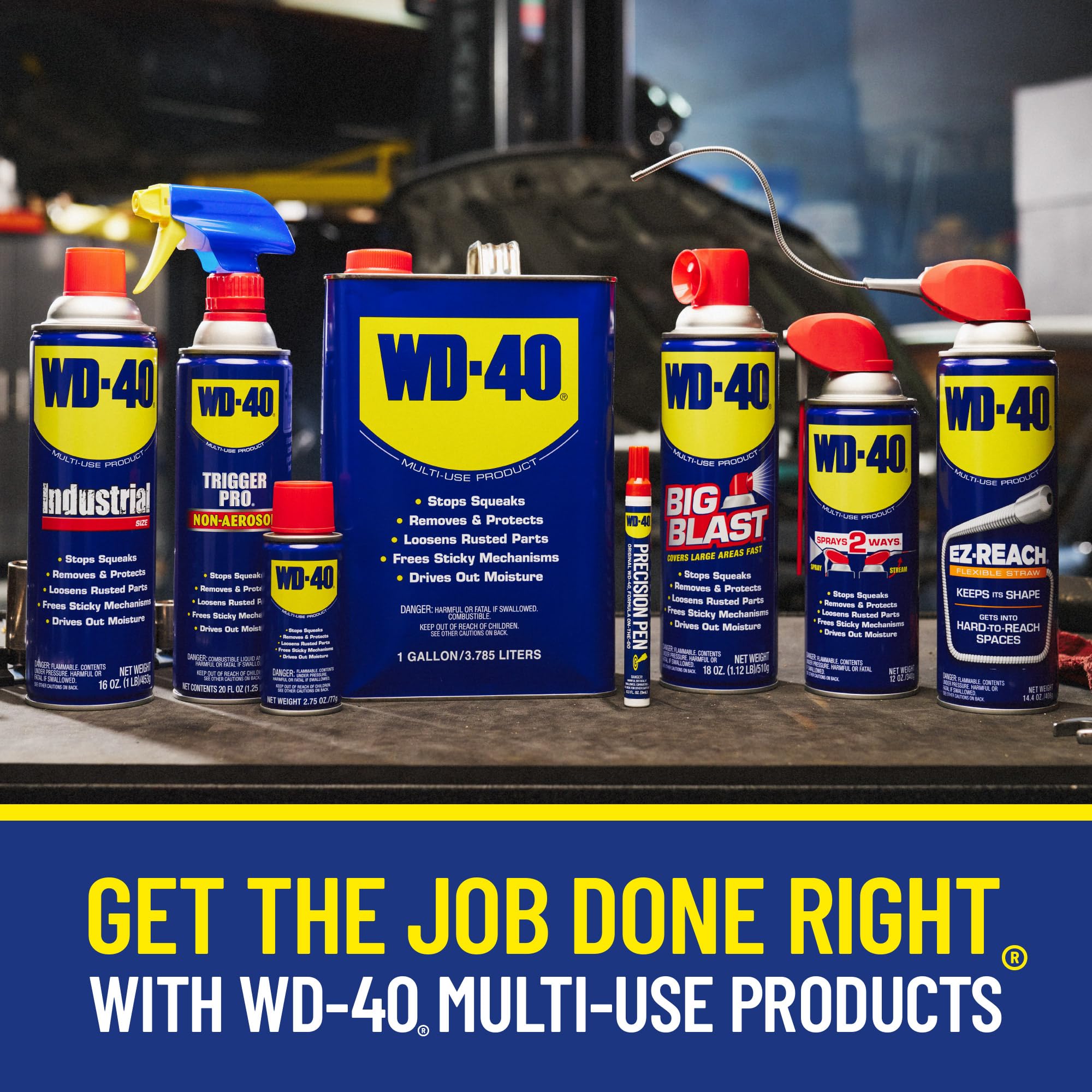 Foto 7 pulgar | Producto Multiuso Wd-40, Fórmula Original, 355 Ml, Con Pajita Inteligente - Venta Internacional.