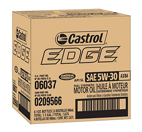 Foto 2 | Aceite De Motor Castrol Edge A3/b4 5w-30 Totalmente Sintético, 1lx6 - Venta Internacional.