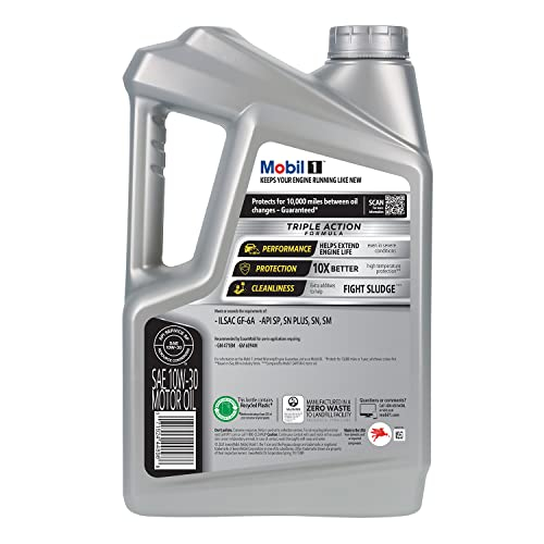 Foto 2 | Aceite De Motor Mobil 1 Advanced Totalmente Sintético 10w-30 5l - Venta Internacional.