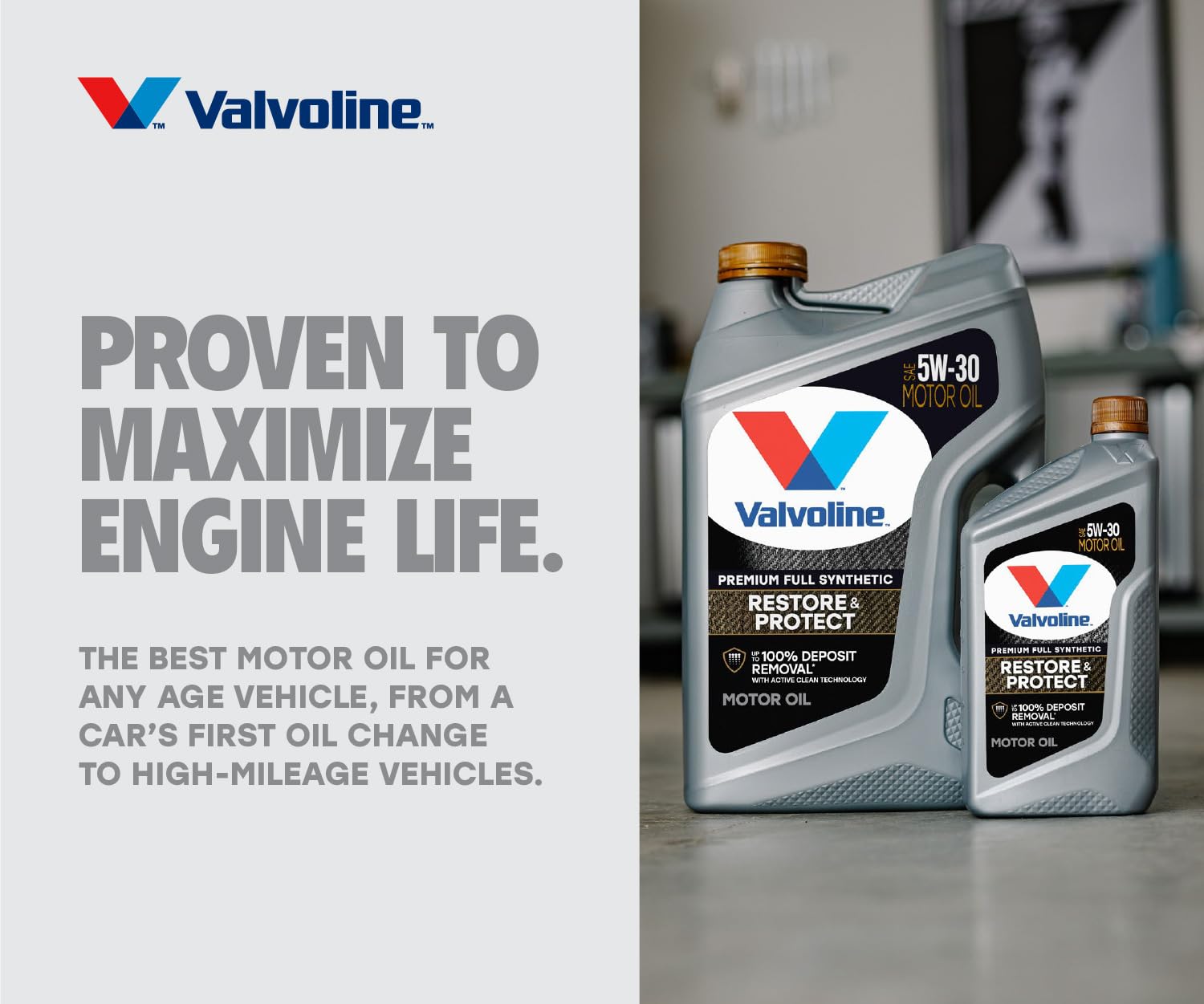 Foto 6 pulgar | Aceite De Motor Valvoline Restore & Protect 5w-30, Caja De 6 Unidades, 1 Litro - Venta Internacional.