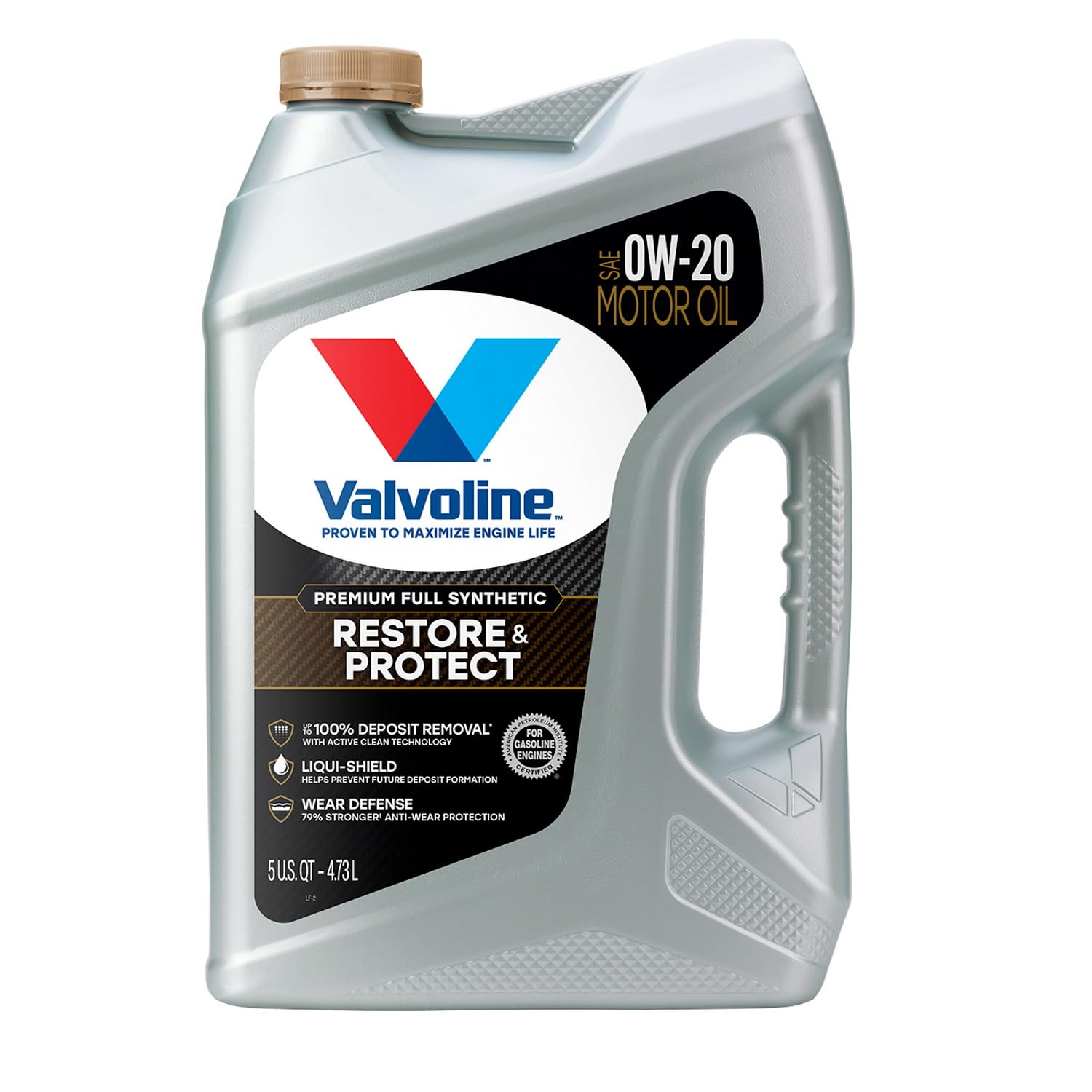 Aceite De Motor Valvoline Restore & Protect Totalmente Sintético 0w-20 5l - Venta Internacional.
