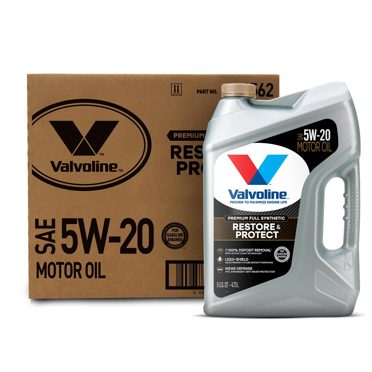 Aceite De Motor Valvoline Restore & Protect 5w-20 5l X3 - Venta Internacional.