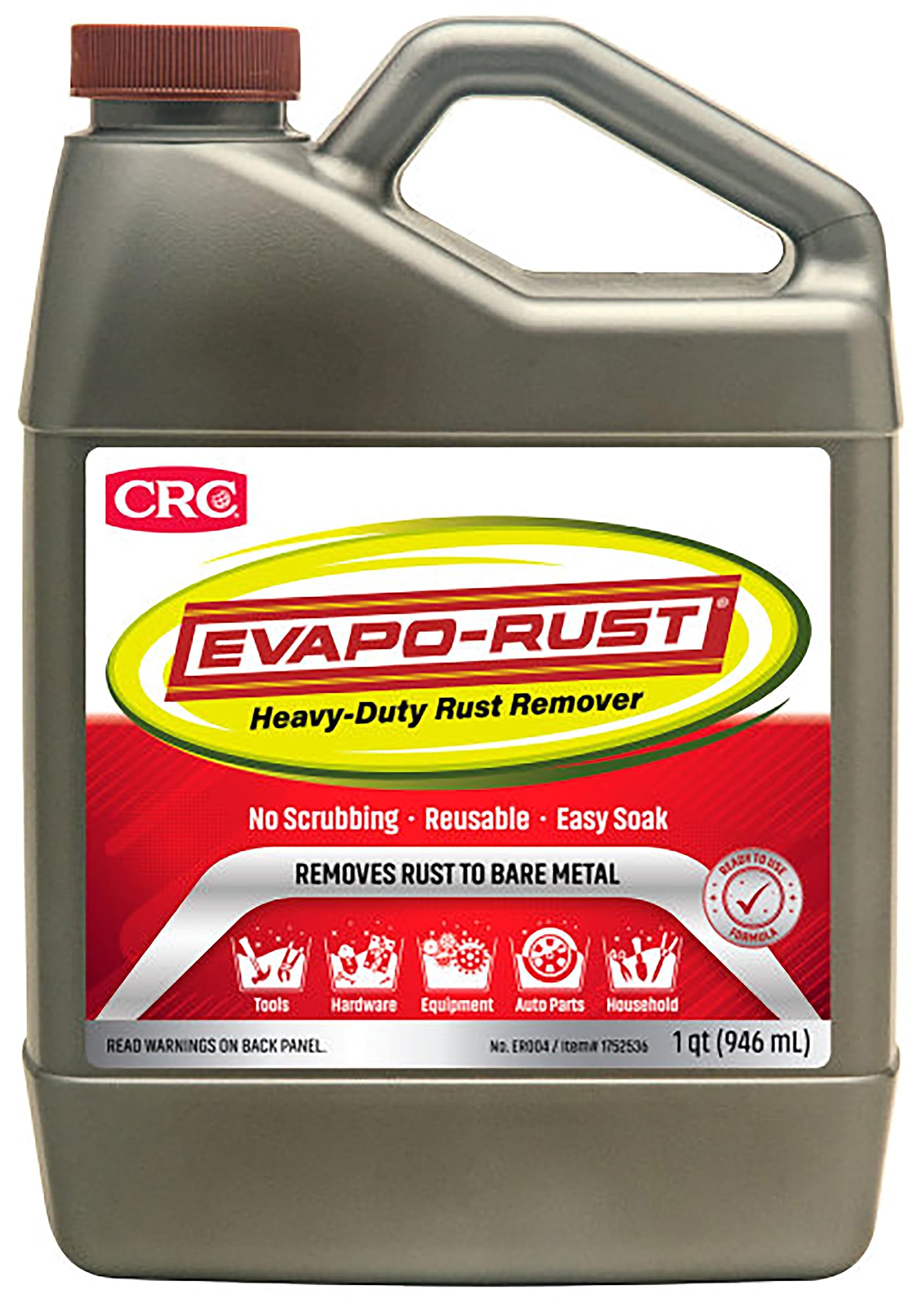 Foto 2 pulgar | Eliminador De Óxido Evapo-rust Crc, De Alta Resistencia, Reutilizable, 946 Ml - Venta Internacional.