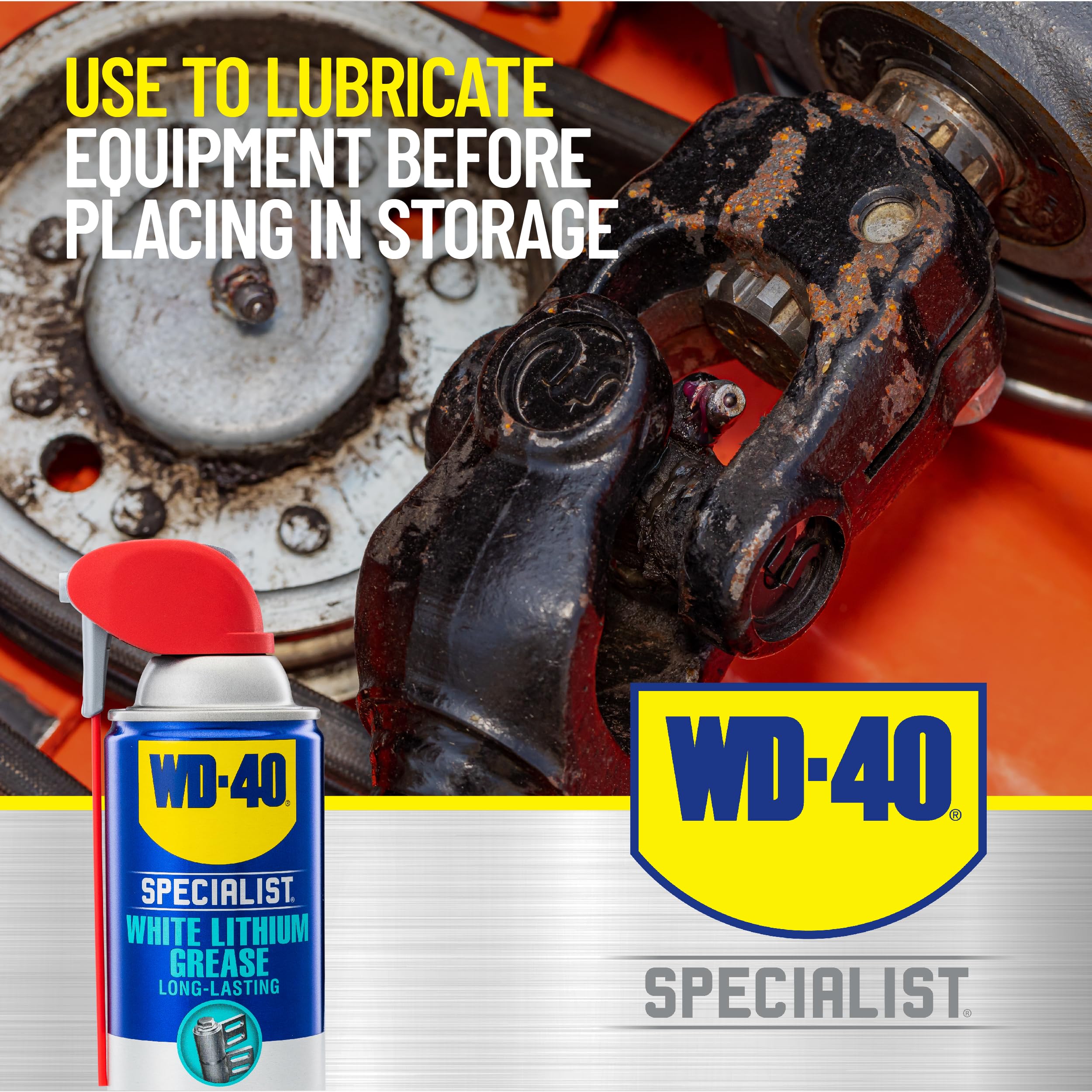 Foto 4 pulgar | Rocíe Grasa De Litio Blanca Wd-40 Specialist De 300 Ml Con Smart Straw - Venta Internacional.