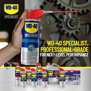 Foto 5 | Rocíe Grasa De Litio Blanca Wd-40 Specialist De 300 Ml Con Smart Straw - Venta Internacional.