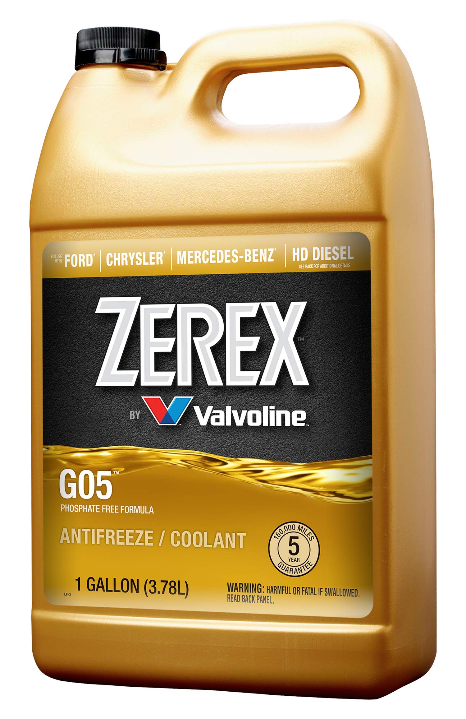 Foto 2 pulgar | Anticongelante/refrigerante Valvoline Zerex G05 Sin Fosfatos 3.78 L - Venta Internacional.