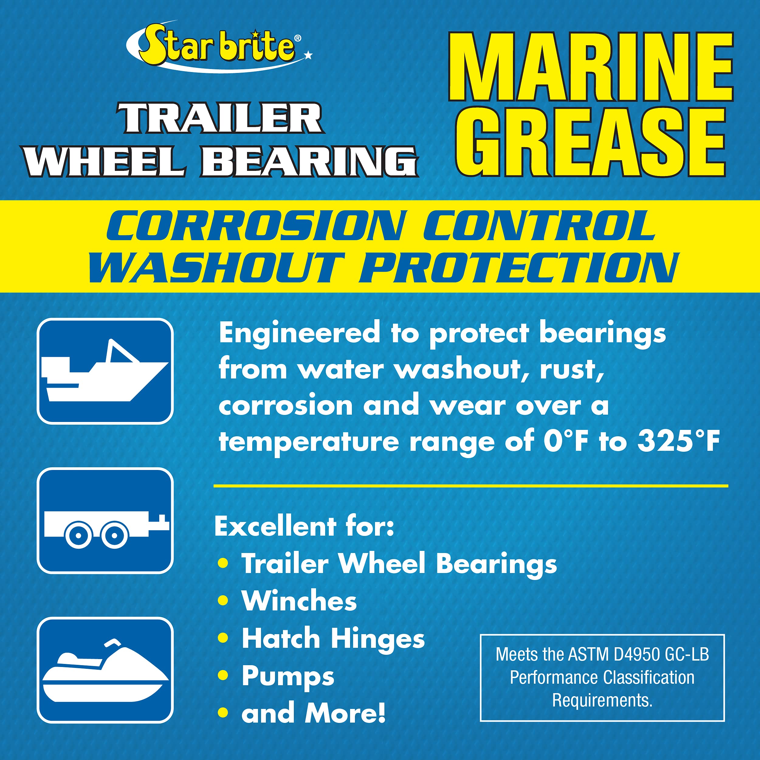 Foto 3 pulgar | Cojinete De Rueda Grease Star Brite De 400 Ml Para Barco Y Remolque Marino - Venta Internacional.