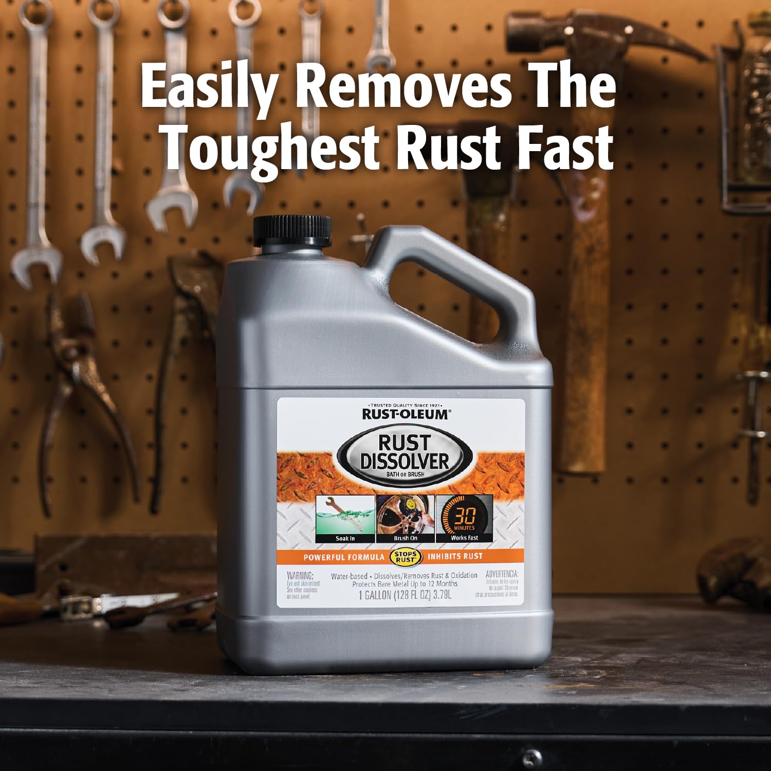 Foto 2 | Disolvedor De Óxido Para Baño Y Baño Rust-oleum Heavy-duty, 3,78 L - Venta Internacional.