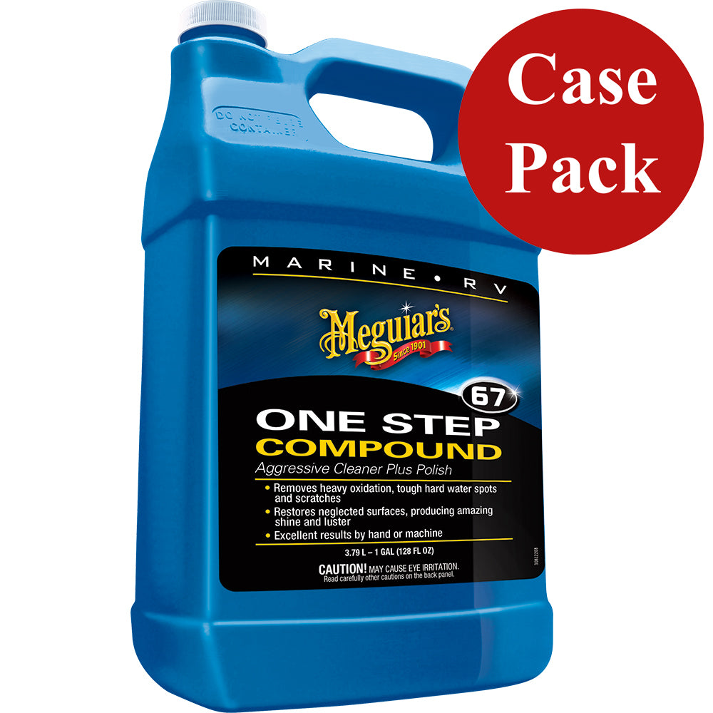 Foto 1 | Compuesto Marino De Un Solo Paso Meguiar's M6701case 3 78 L (caja De 4) - Venta Internacional.
