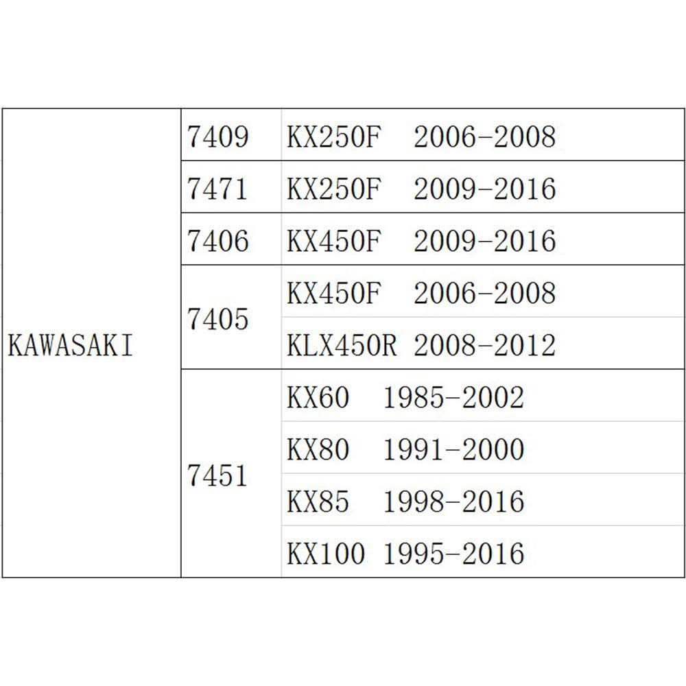 Foto 2 | Palanca De Cambios De Marchas De Aleación De Aluminio 7075 Para Kx250f - Venta Internacional.