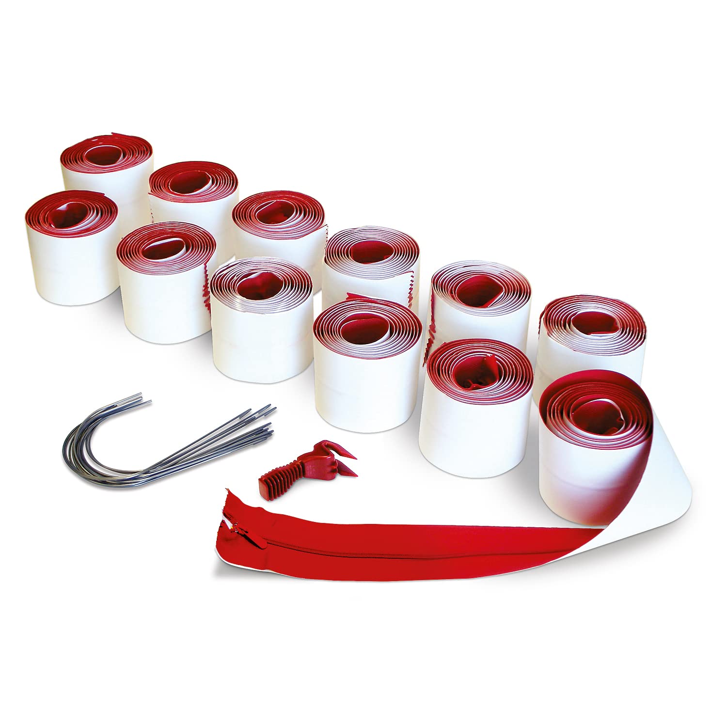 Zipwall Hdaz12 Heavy Duty Zipwall, Paquete De 12 Unidades, Rojo, 12 Unidades - Venta Internacional.