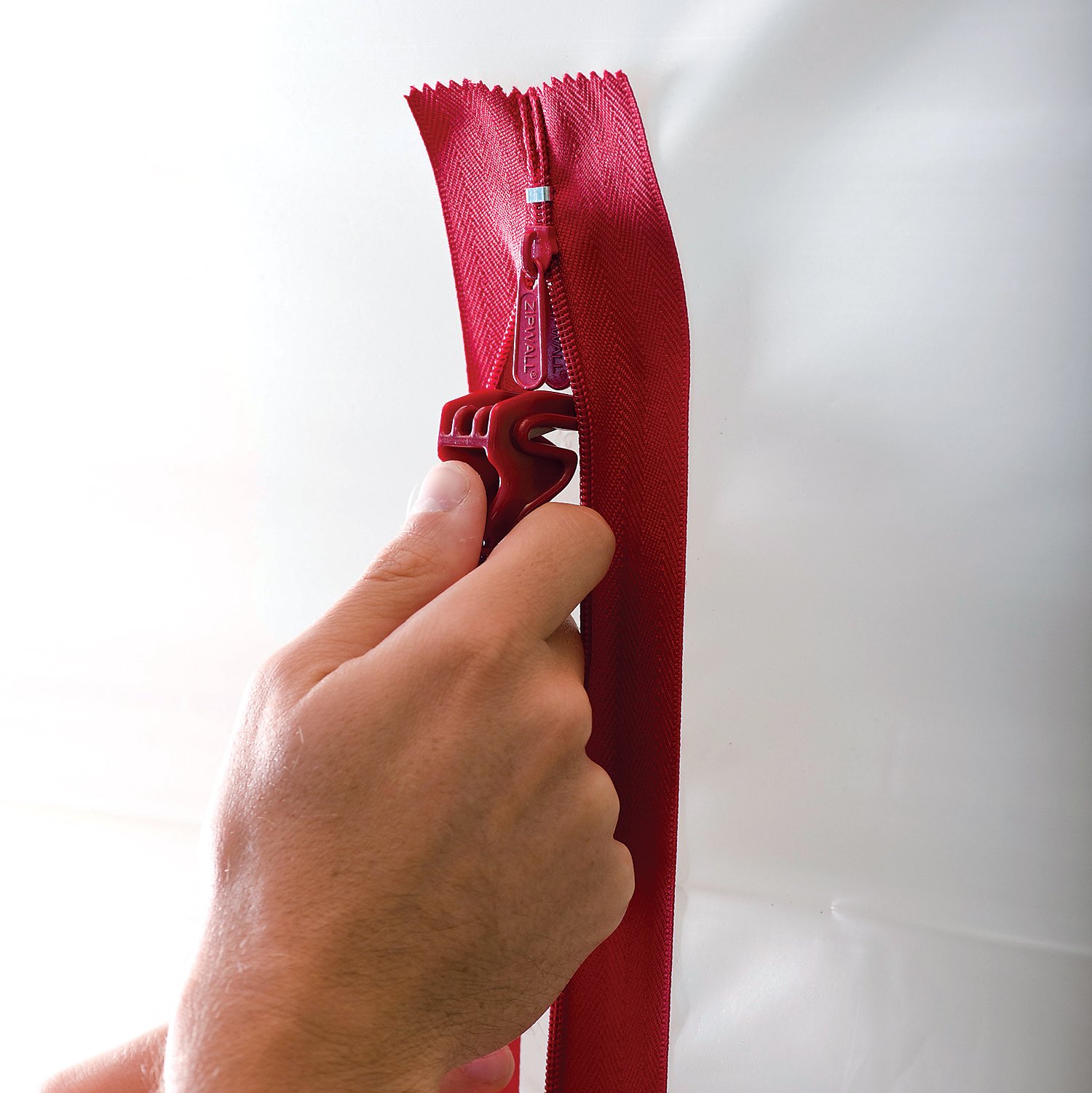 Foto 3 pulgar | Zipwall Hdaz12 Heavy Duty Zipwall, Paquete De 12 Unidades, Rojo, 12 Unidades - Venta Internacional.