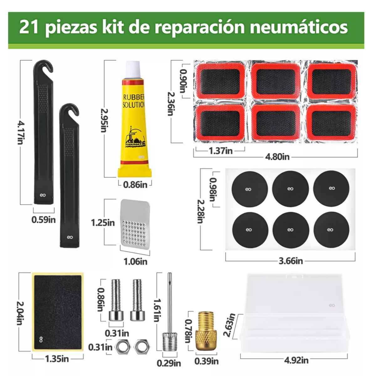 Foto 5 pulgar | Kit Herramientas De Emergencia Reparación Eo Safe Imports Esi-11156-1 Multicolor