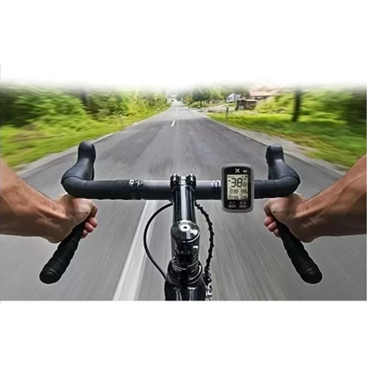 Foto 3 pulgar | Velocímetro/odómetro Para Bicicleta G+ Gps Con Soporte+funda Eo Safe Imports Esi-13370-1 Negro