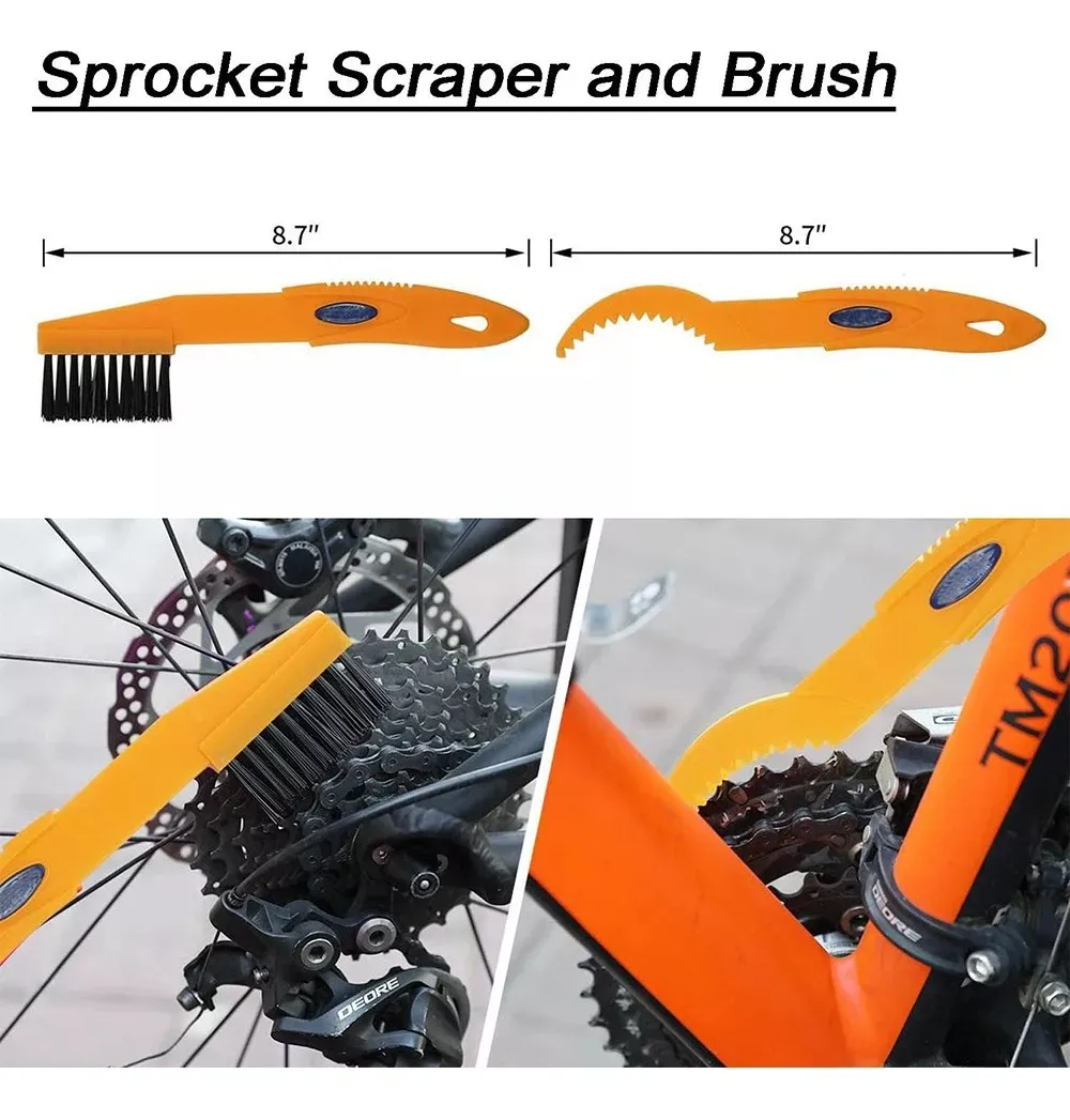 Foto 2 | Kit De Cepillos Xtellar  De Limpieza Para Bicicleta 10 Piezas