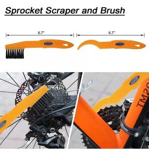 Foto 2 | Kit De Cepillos Xtellar De Limpieza Para Bicicleta 10 Piezas