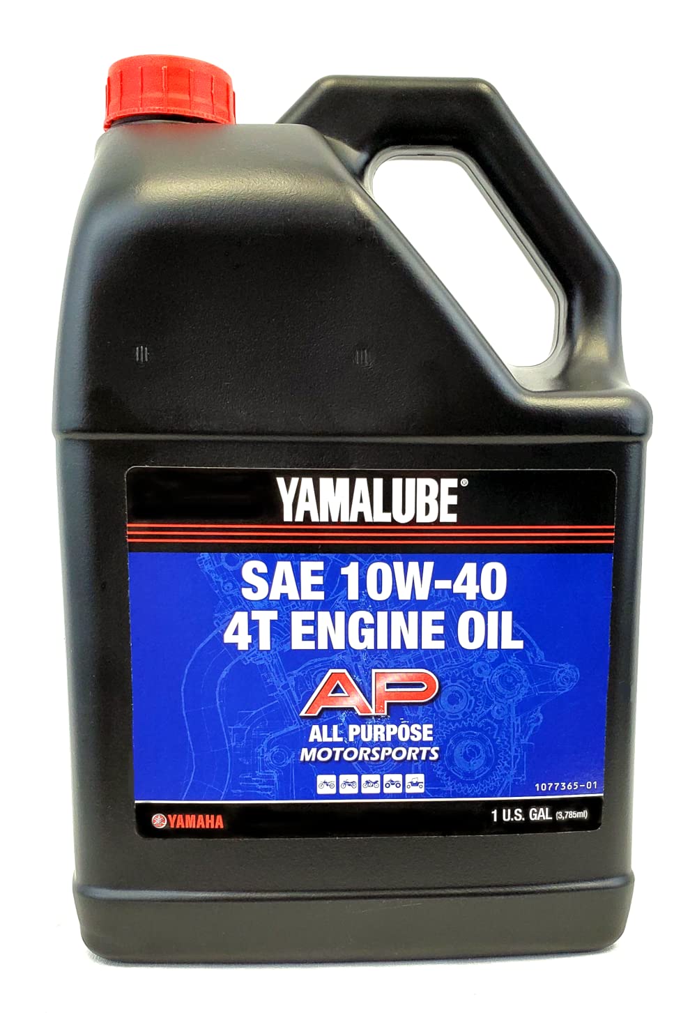 Foto 2 pulgar | Aceite De Motor Yamaha Yamalube 10w-40 Multiusos 3,78 L - Venta Internacional.