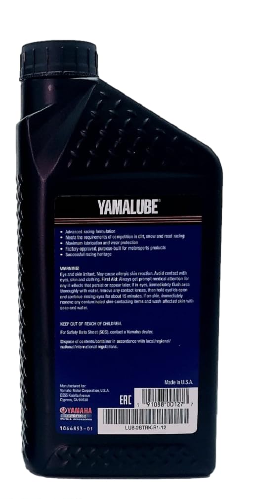 Foto 3 pulgar | Aceite De Motor Yamaha Yamalube Racing 2r 2 Tiempos 1l - Venta Internacional.