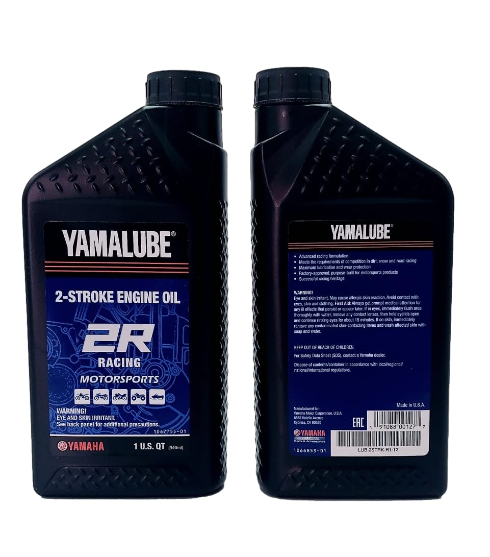 Foto 3 pulgar | Aceite De Motor Yamaha Yamalube Racing 2r 2 Stroke 2l - Venta Internacional.