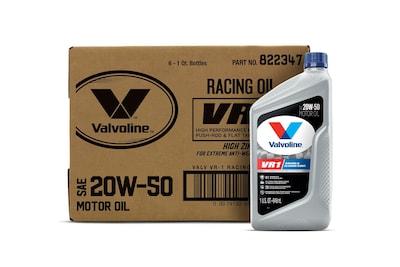 Foto 1 | Aceite De Motor Valvoline Vr1 Racing Sae 20w-50 946 Ml (x6) - Venta Internacional.