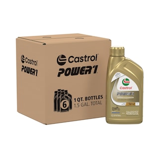 Foto 1 | Aceite Para Moto Castrol Power1 4t 5w-40 Totalmente Sintético 6x1l - Venta Internacional.