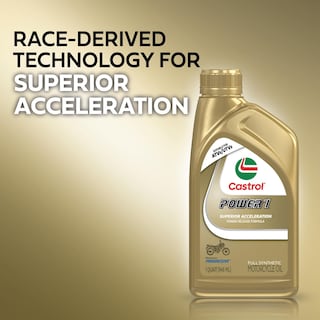 Foto 3 | Aceite Para Moto Castrol Power1 4t 5w-40 Totalmente Sintético 6x1l - Venta Internacional.