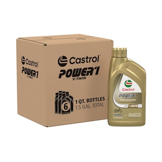 Foto 1 | Aceite Para Moto Castrol Power1 V-twin 20w-50 Totalmente Sintético - Venta Internacional.