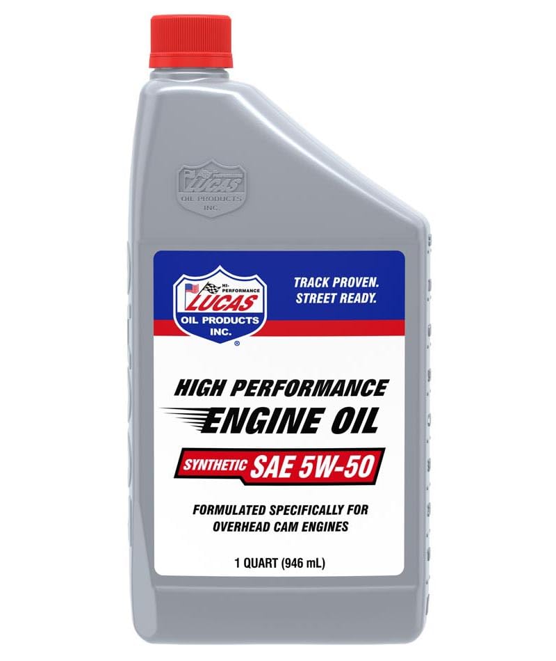 Foto 2 pulgar | Aceite De Motor Lucas Oil 10101 Sintético Sae 5w-50 4,7 L (paquete De 6) - Venta Internacional.