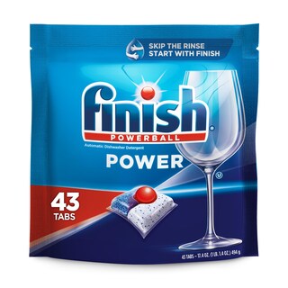 Foto 1 | Detergente Para Lavavajillas Finish Power, 43 Unidades - Venta Internacional.