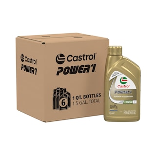 Foto 1 | Aceite Para Moto Castrol Power1 4t 10w-40 Totalmente Sintético 6x1l - Venta Internacional.