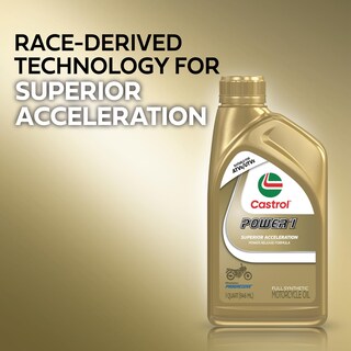 Foto 3 | Aceite Para Moto Castrol Power1 4t 10w-40 Totalmente Sintético 6x1l - Venta Internacional.