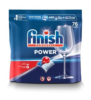 Foto 1 | Detergente Para Lavavajillas Finish Power Powerball 76 Tabletas - Venta Internacional.