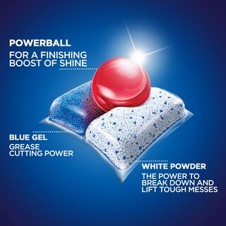 Foto 4 | Detergente Para Lavavajillas Finish Power Powerball 76 Tabletas - Venta Internacional.