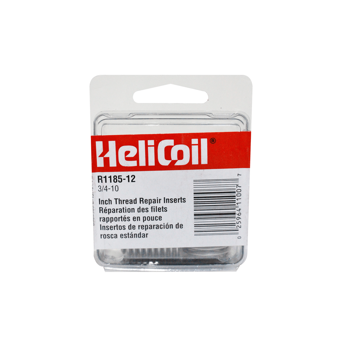 Insertos para Reparación Roscas Helicoil 3/4-10 L 1.125 4  piezas