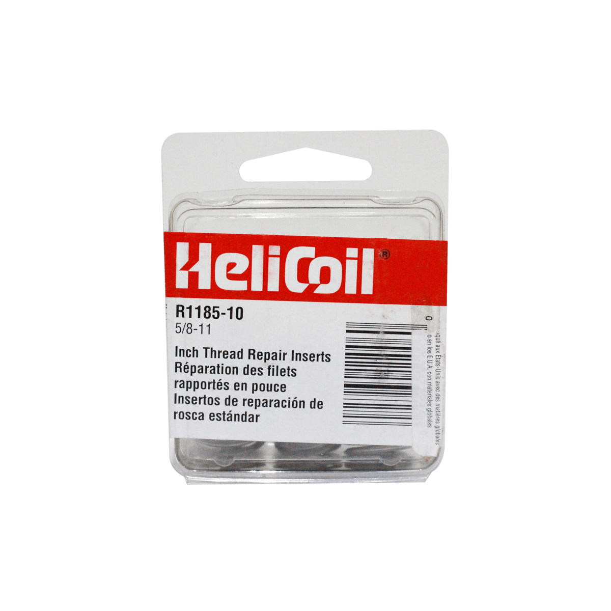 Insertos Roscas Helicoil para Reparación 5/8-11 L .938 6 piezas