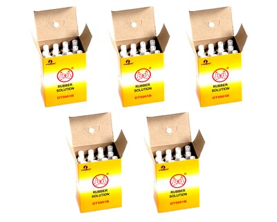 Foto 7 | Paquete 5 Cajas De 12 Parches De Cemento Para Bicicleta Transparente