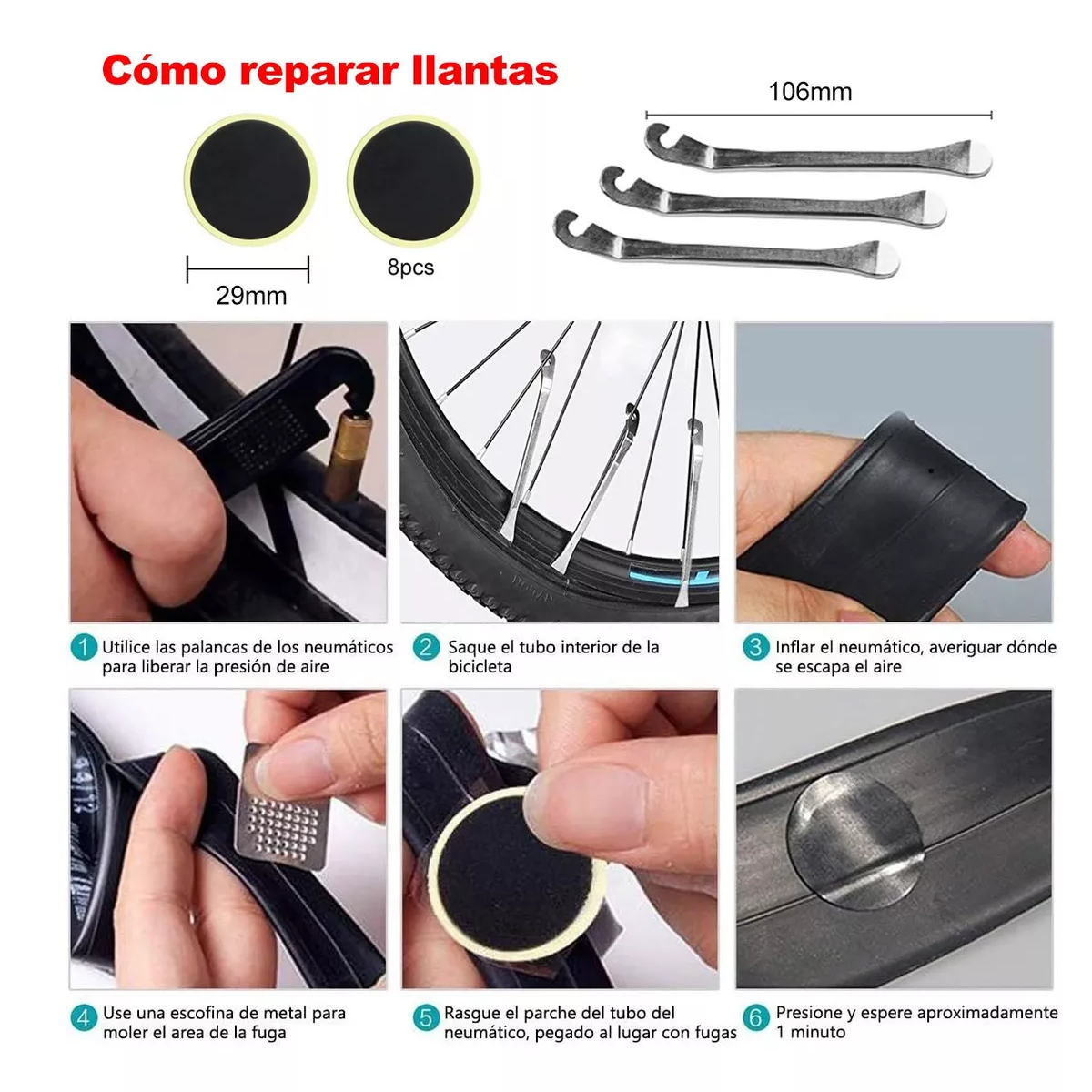 Foto 4 pulgar | Kit de Herramientas Eo Safe Imports para Bicicleta