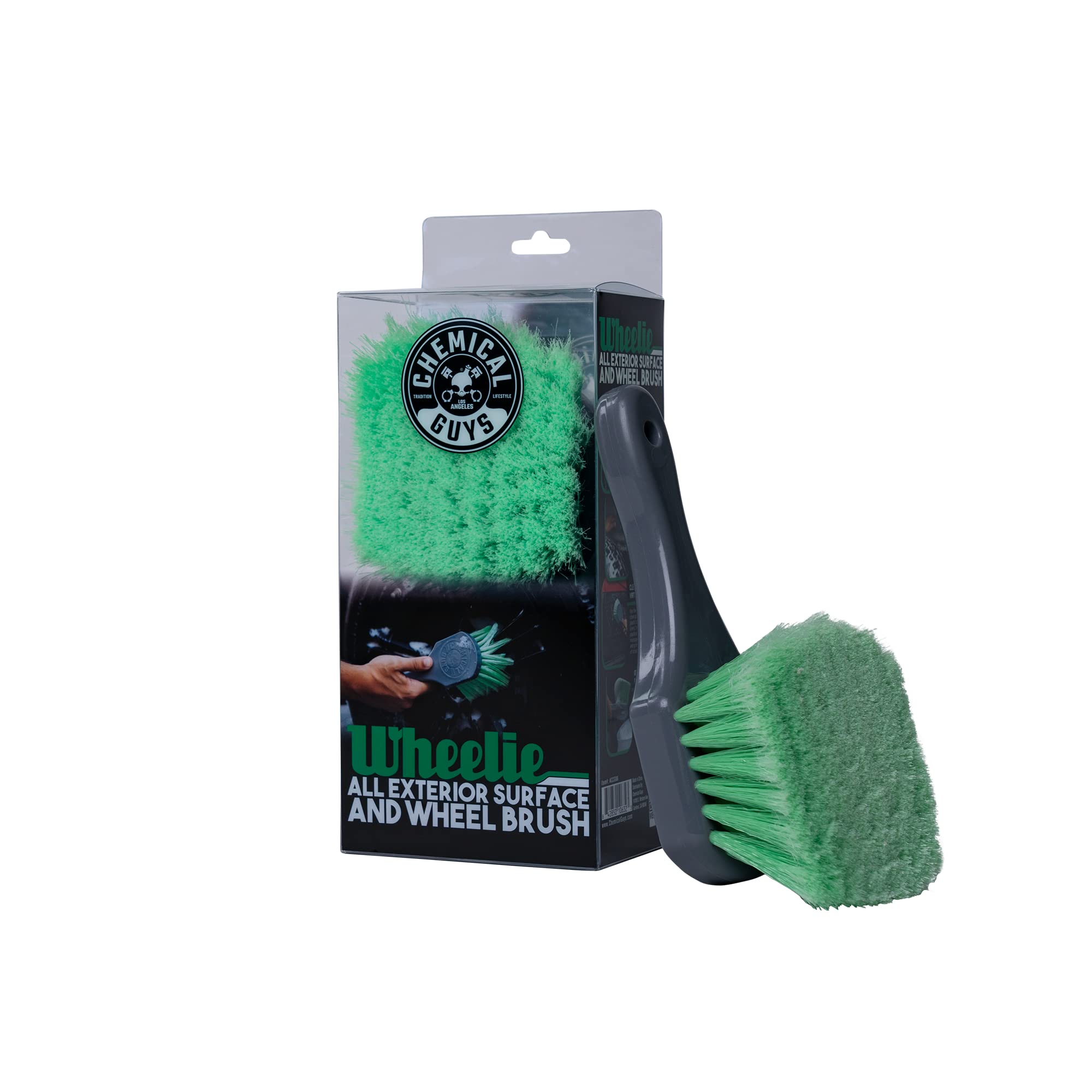 Foto 2 pulgar | Brush Chemical Guys Accg08 Wheelie Para Todas Las Superficies Exteriores - Venta Internacional.
